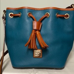 Dooney & Bourke Leather Drawstring Bag